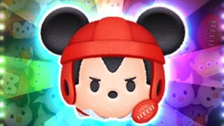 「ツムツム x Tsum Tsum」沒有使用任何技能達到1000萬分及賺取4000 coins~ ラグビーミッキー(チャーム) 米奇 Sport Mickey