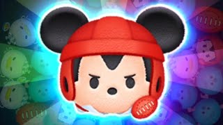 「ツムツム x Tsum Tsum」高分Tsum Tsum 賺錢Tsum Tsum~~~ ラグビーミッキー(チャーム) 米奇  Rugby Mickey 橄欖球米奇