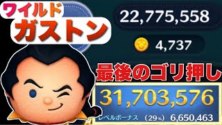 【ツムツム】ワイルドガストン 3100万 スキル6