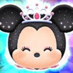 「ツムツム x Tsum Tsum 」沒有使用技能 VS 使用5變4技能~~ プリンセスミニー Princess Minnie 米妮公主
