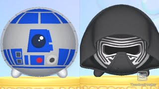 【ツムツムランド】キャッスルでSTARWARSのキャラ2体、どっちがスコア稼げる？(Part2)