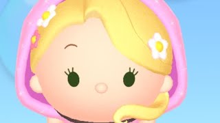 【ツムツムランド】キャッスルでカジュアルウェアラプンツェルを使ってプレイしてみた！