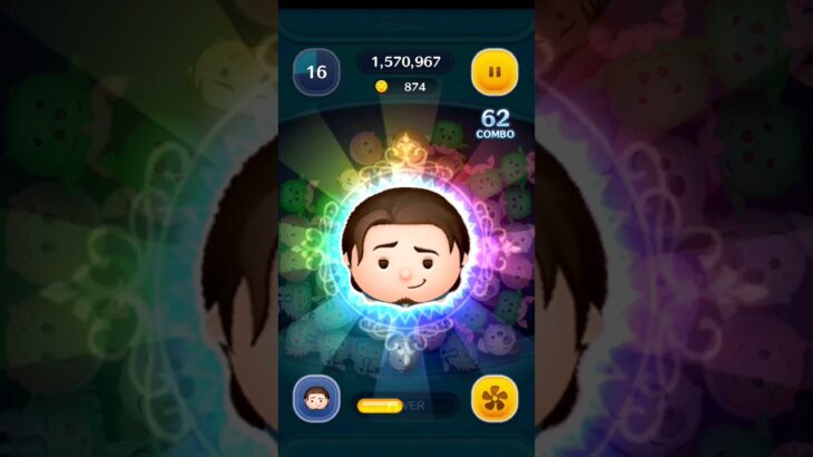 ツムツム お尋ね者フリンライダー スキルレベル２ #ツムツム #tsumtsum