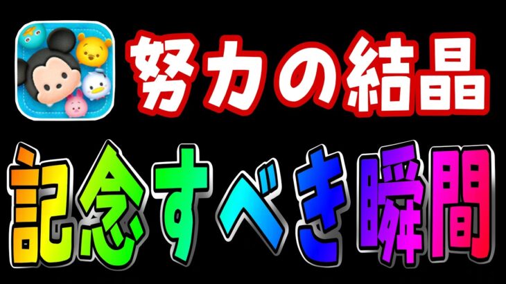 【神回】苦節6年、、ついにこの時がやってきました…【ツムツム】