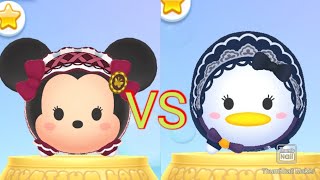 【ツムツムランドVSシリーズ】ゴシックミニー VS ゴシックデイジーはどちらがスコア稼げる？