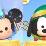 【ツムツムランドVSシリーズ】フィギュアスケーターミニー VS スキーヤーグーフィーはどちらがスコア稼げる？