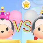 【ツムツムランドVSシリーズ】トゥモローランドミッキー VS トゥモローランドミニーはどちらがスコアを稼げる？