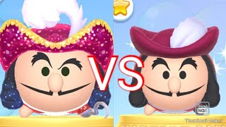 【ツムツムランドVSシリーズ】フック船長 VS ヴィランズナイトフック船長はどちらがスコア稼げる？