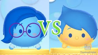 【ツムツムランドVSシリーズ】カナシミ VS ヨロコビはどちらがスコア稼げる？