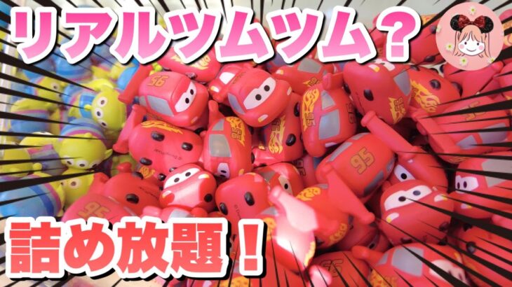 【詰め放題】全部入るの？香港ディズニーランドのツムツム詰め放題に挑戦してみた！