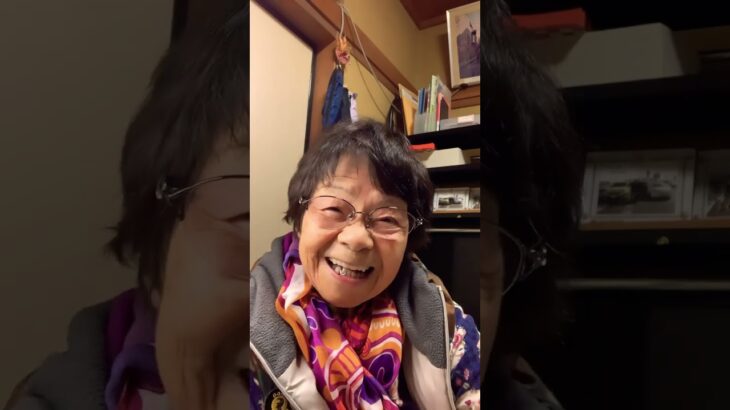 ９３歳ツムツムばあちゃん朝のご挨拶👵名古屋から来る甥たち家族👨‍👩‍👦と楽しいイブを💕今からワクワク🥰