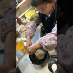 ９３歳ツムツムばあちゃん朝の目玉焼き🍳❗️👵