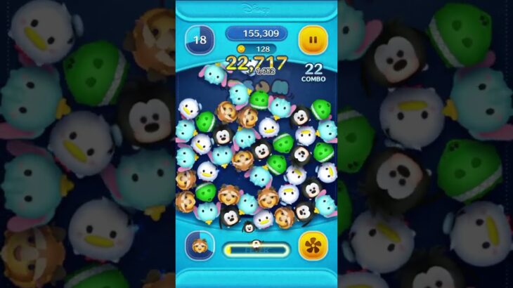 ツムツム、tsumtsum、野獣スキル1