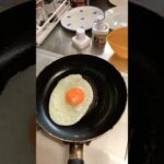 ９３歳ツムツムばあちゃん朝の目玉焼き🍳❗️👵