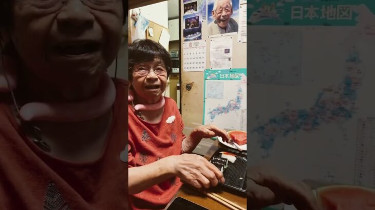 ９４歳ツムツムばあちゃん👵今夜はカッパ寿司❗️1人でモグモグ❤️👵