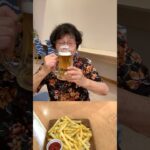 94歳ツムツムおばあちゃん日帰り温泉♨️で乾杯🍻👵♥️