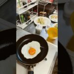 ９４歳ツムツムばあちゃん朝の目玉焼き🍳❗️👵