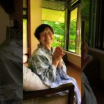 ９３歳ツムツムばあちゃん朝ご飯の後のリラックス🥰幸せ😀❗️👵