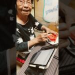 ９４歳ツムツムばあちゃんスイカ🍉タイム❗️👵