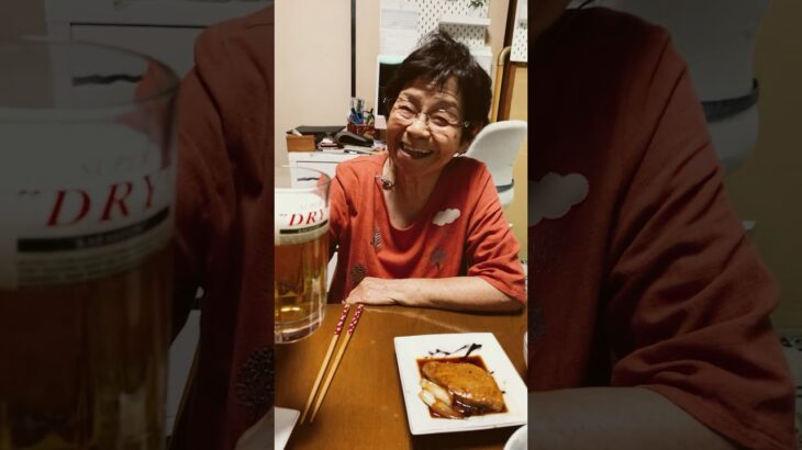 ９４歳ツムツムばあちゃん今夜も乾杯🍻❗️👵