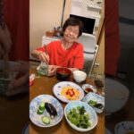 94歳ツムツムおばあちゃん朝のモグモグタイム👵♥️