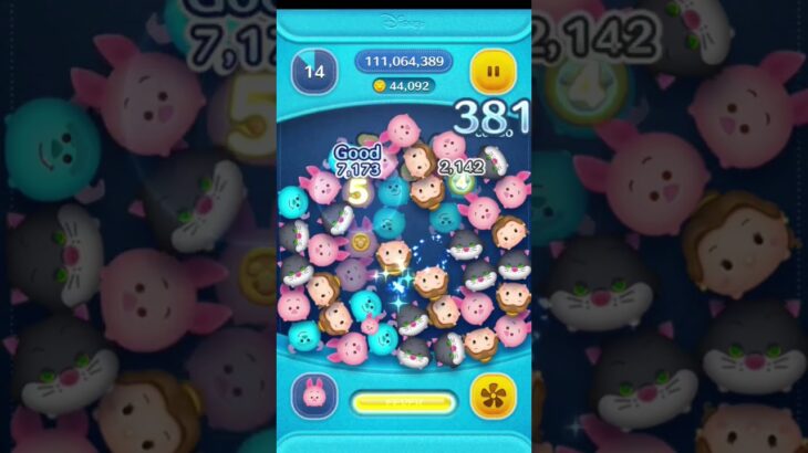 ピグレット初100秒！#ツムツム
