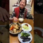 94歳ツムツムおばあちゃん今夜のモグモグタイム❤️👵