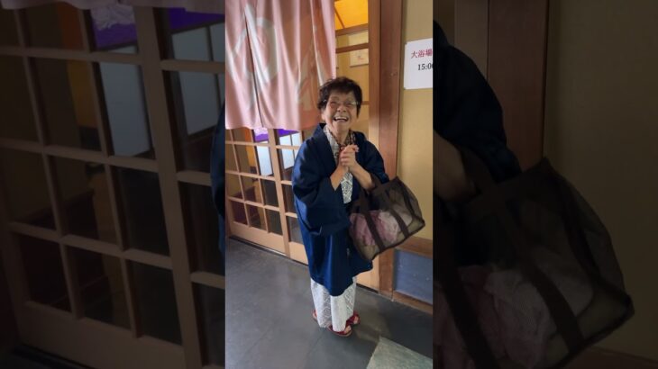 94歳ツムツムおばあちゃん朝のご挨拶❤️👵♨️