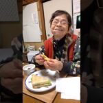 ９４歳ツムツムおばあちゃんお昼は長男君が作ったホットサンドです❗️👵