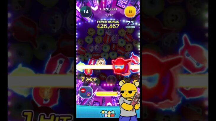 【ツムツム】ベイマックス2.0&ヒロが気持ち良すぎる🐻‍❄️ #tsumtsum