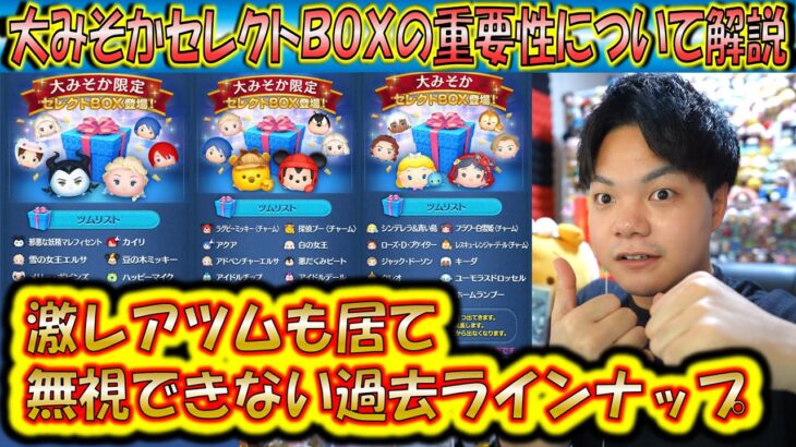 大みそかセレクトBOXの過去ラインナップから重要性を解説！また起きていたアプリ内の不具合についても解説！【こうへいさん】【ツムツム】