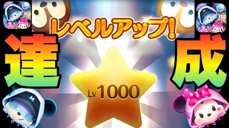 ツムツム11周年の日に！遂に変態の域に到達！【ツムツム】