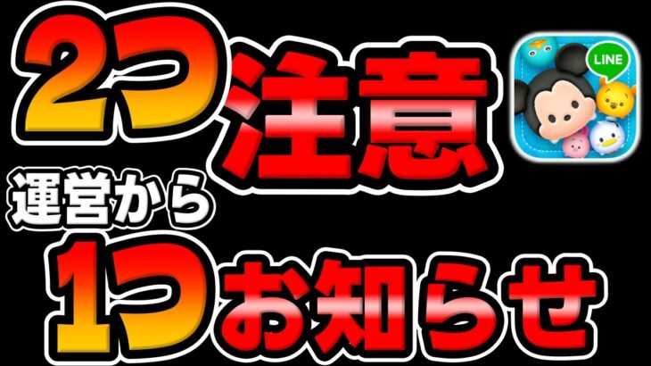 【ツムツム注意喚起】重要!!やるべきこととやってはいけないことを解説してみた!!