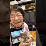 ９４歳ツムツムおばあちゃん朝のご挨拶👵満開の桜の下で朝から頑張った手作りおにぎり🍙ゆで卵🥚でカンパーイ🍻夜は日帰り温泉♨️幸せです🥰❤️❤️❤️
