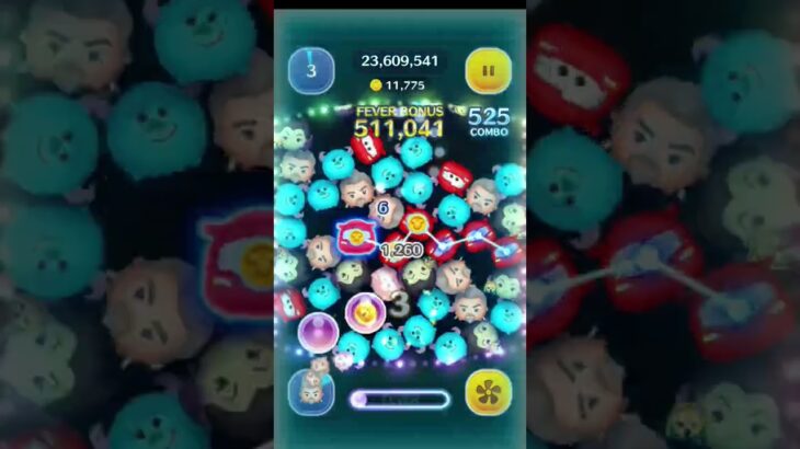マグ王スキル3、万枚！万枚ツム21体目#ツムツム
