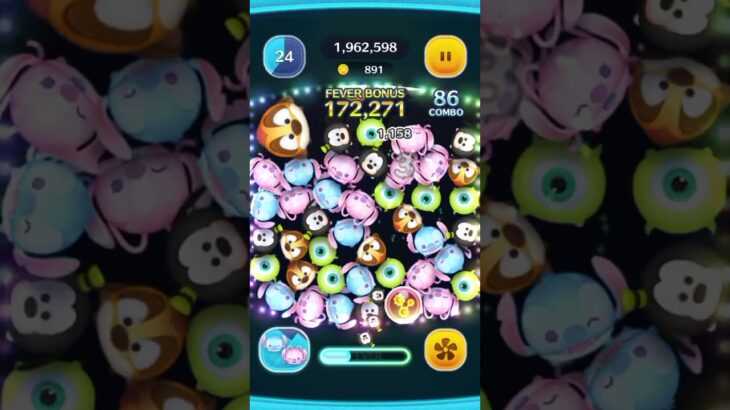 ツムツム#ツムツム#評価#ラブリースティッチandエンジェル#ポケポケ