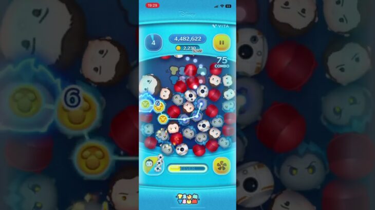 レイbb8使ってみた#ツムツム #つむつむ #ゲーム #レイbb8 #スターウォーズ #ショートドラマ #vita
