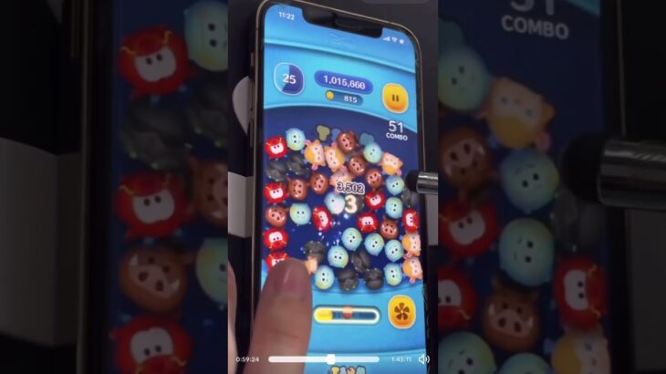【ツムツム】みんな出来る？ #ツムツム #tsum #とんすけ