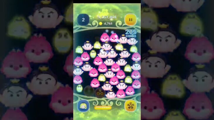 いい感じに使えるようになってきた!#ツムツム #つむつむ#ゲーム #パフュームアリス #ディズニー #初心者 #伸びろ