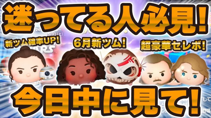 【ツムツム】新ツムが超強い可能性あるけどどれ引くべき！？どうしてなんだぁああ！！！【導き者モアナ, コトゥ】