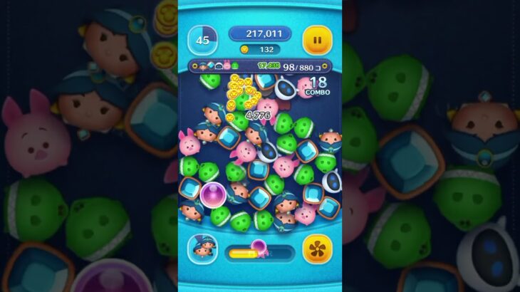 ツムツム☆スキル1で８８０個ツムを消せるのか⁉︎
