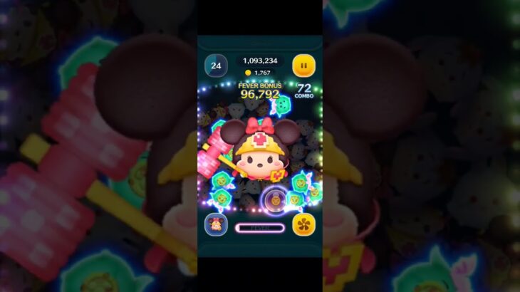 勇者ミニースキル2使ってみた!#ツムツムハート交換グループ #ツムツム