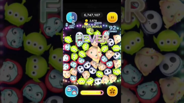 ジャクサリスキル4　下手でも7000枚いけちゃいます！#ツムツム