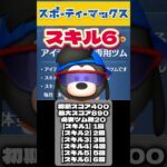 専用メダルでゲット‼️【スポーティマックス/スキル6初見】初期スコア400/最大スコア890/必要ツム数20⚠️毎月1体限定！スキチケ使えない⚠️ #ツムツム #みにーちゃんねる