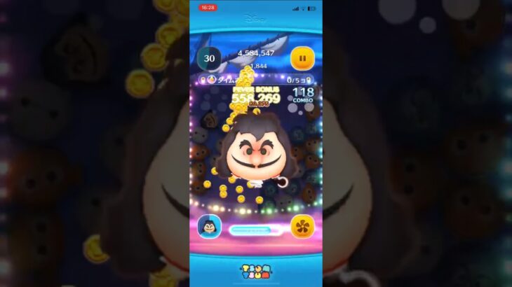8回成功！ #ツムツム