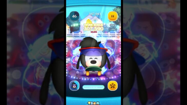 ツムツム　スポーティマックス　レベルMAX  #ツムツム #shortsvideo  #ディズニー