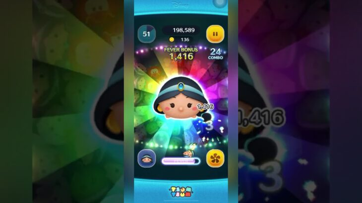 TSUM TSUM アラジンskills #tsumtsum #ツムツム #ツムツム初心者