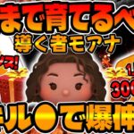 【ツムツム】超重要‼︎ガチャ前に必ず見て!!スキチケ使うべき？導く者モアナどこまで育てるべきか考察してみた！【新ツム】コイン稼ぎ