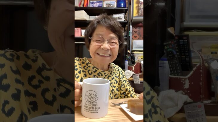 ９４歳ツムツムおばあちゃん朝の👵快晴☀️忙しい一日の始まり🎶幸せなバァーバ🥰ハッスルウーマン👍👵❤️❤️❤️