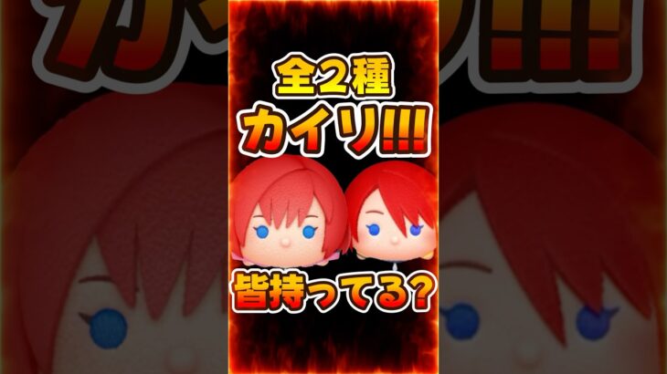 【ツムツム】全2種カイリみんな持ってる？キンハー！キングダムハーツ！